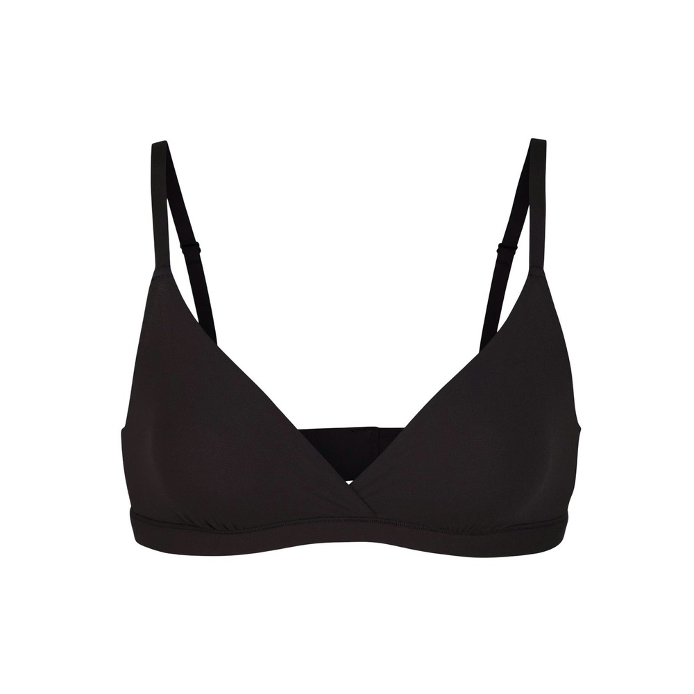 Skims Fits Everybody Crossover Bralette - Onyx - 3XL - NWT